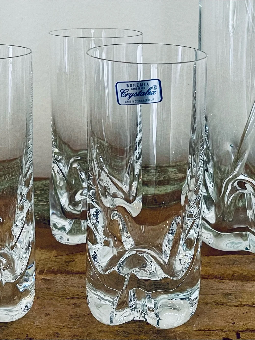 Clear Highball Glasses - Set of 4